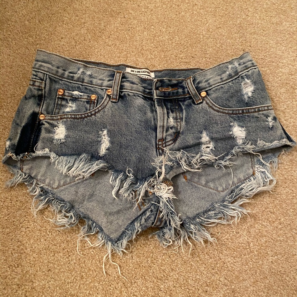 One teaspoon denim shorts
